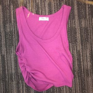 Crop Ruched Tank Top